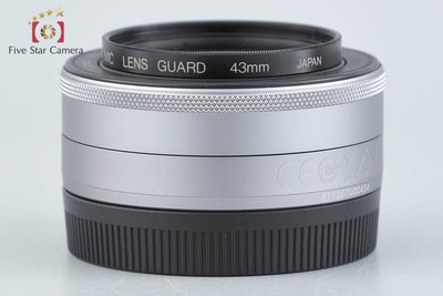 【中古】Canon キヤノン EF-M 22mm f/2 STM シルバー