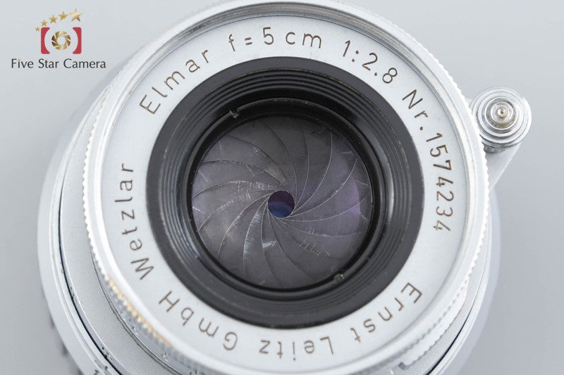 中古】Leica ライカ Elmar 50mm f/2.8 沈胴式 ライカMマウント – Five