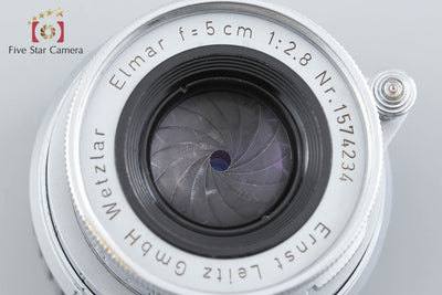 【中古】Leica ライカ Elmar 50mm f/2.8 沈胴式 ライカMマウント