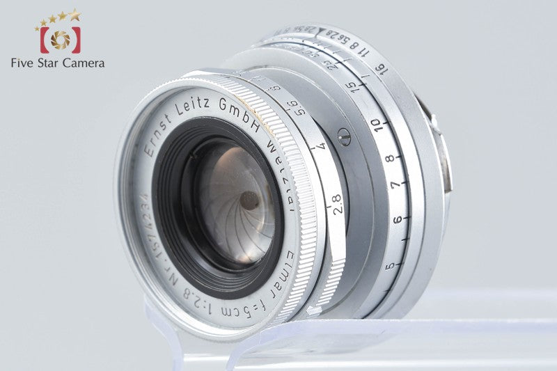 中古】Leica ライカ Elmar 50mm f/2.8 沈胴式 ライカMマウント – Five