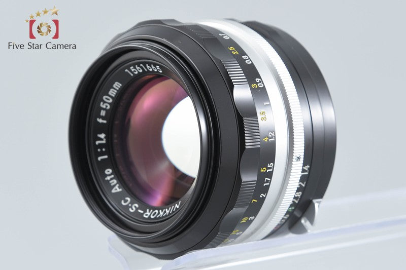 中古】Nikon ニコン NIKKOR-S.C Auto 50mm f/1.4 – Five Star Camera