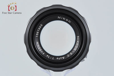 【中古】Nikon ニコン NIKKOR-S.C Auto 50mm f/1.4