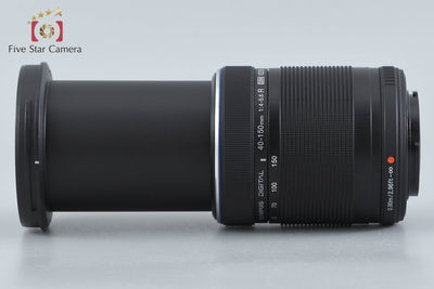 【中古】OLYMPUS オリンパス M.ZUIKO DIGITAL ED 40-150mm f/4-5.6 R ブラック
