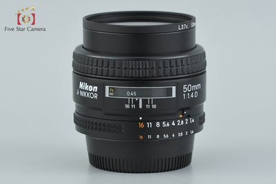 【中古】Nikon ニコン AF NIKKOR 50mm f/1.4 D