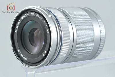 【中古】OLYMPUS オリンパス M.ZUIKO DIGITAL ED 40-150mm f/4-5.6 R シルバー