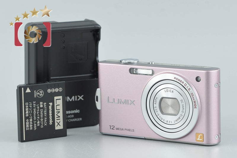 中古】Panasonic パナソニック LUMIX DMC-FX60 スイートピンク