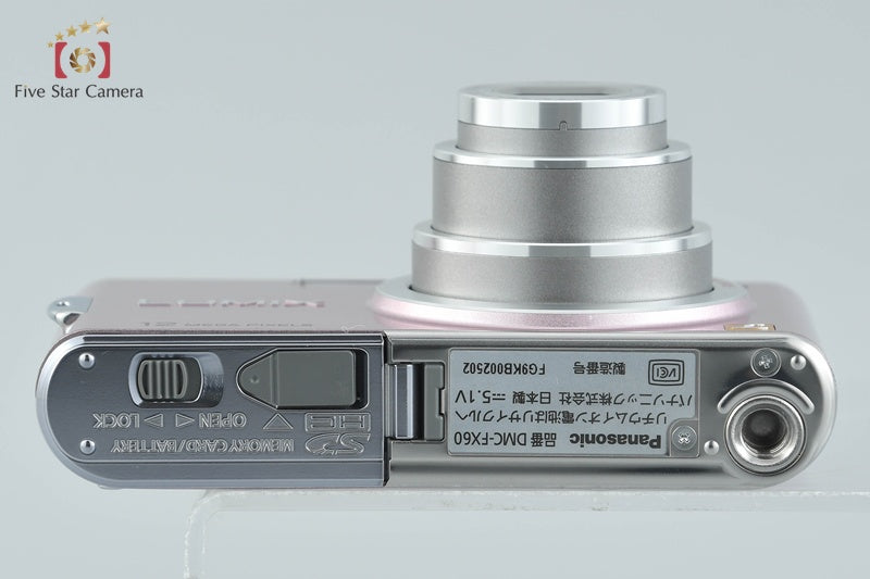 中古】Panasonic パナソニック LUMIX DMC-FX60 スイートピンク