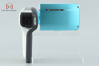 【中古】SANYO 三洋電機 Xacti DMX-CA65 マリンブルー 防水デジタルムービーカメラ