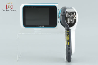 【中古】SANYO 三洋電機 Xacti DMX-CA65 マリンブルー 防水デジタルムービーカメラ