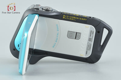 【中古】SANYO 三洋電機 Xacti DMX-CA65 マリンブルー 防水デジタルムービーカメラ