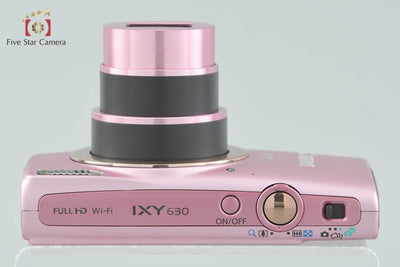 【中古】Canon キヤノン IXY 630 ピンク コンパクトデジタルカメラ