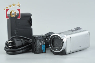 【中古】JVC ケンウッド GZ-HM177 シルバー デジタルビデオカメラ