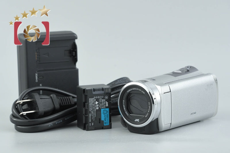 【中古】JVC ケンウッド GZ-HM177 シルバー デジタルビデオカメラ