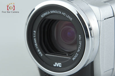 【中古】JVC ケンウッド GZ-HM177 シルバー デジタルビデオカメラ
