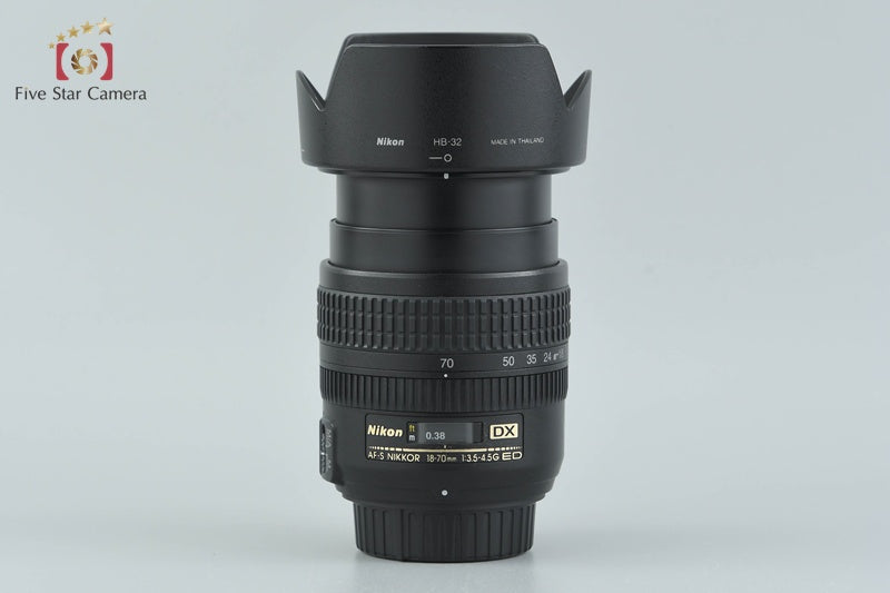 中古】Nikon ニコン AF-S DX NIKKOR 18-70mm f/3.5-4.5 G ED – Five