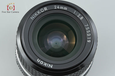【中古】Nikon ニコン Ai-S NIKKOR 24mm f/2.8