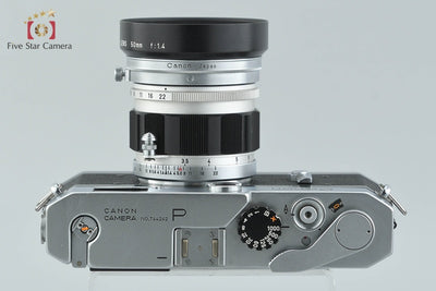 【中古】Canon キヤノン P + 50mm f/1.4