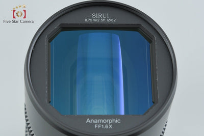 【中古】SIRUI シルイ 50mm T2.9 Anamorphic FE 1.6x ソニーEマウント用 元箱付き