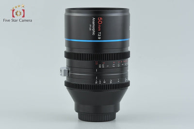 【中古】SIRUI シルイ 50mm T2.9 Anamorphic FE 1.6x ソニーEマウント用 元箱付き
