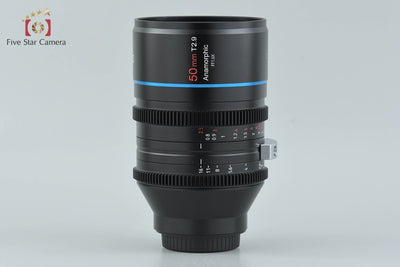 【中古】SIRUI シルイ 50mm T2.9 Anamorphic FE 1.6x ソニーEマウント用 元箱付き