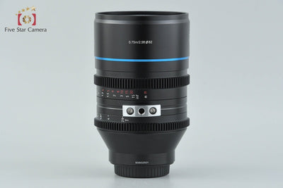 【中古】SIRUI シルイ 50mm T2.9 Anamorphic FE 1.6x ソニーEマウント用 元箱付き