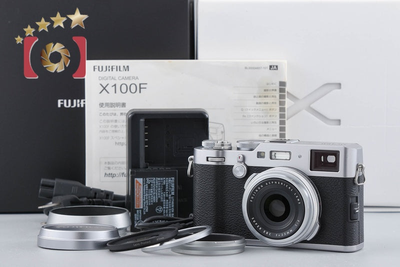 中古】FUJIFILM 富士フイルム X100F シルバー コンパクトデジタル