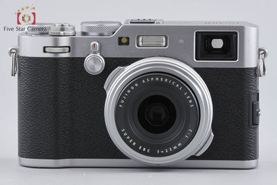 【中古】FUJIFILM 富士フイルム X100F シルバー コンパクトデジタルカメラ 元箱付き