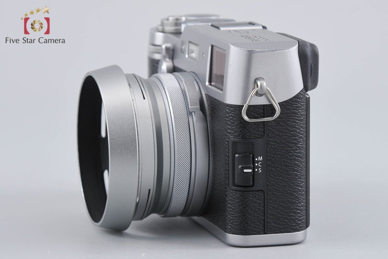 中古】FUJIFILM 富士フイルム X100F シルバー コンパクトデジタル