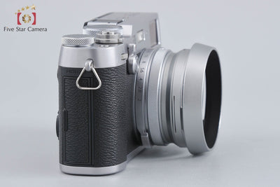 【中古】FUJIFILM 富士フイルム X100F シルバー コンパクトデジタルカメラ 元箱付き