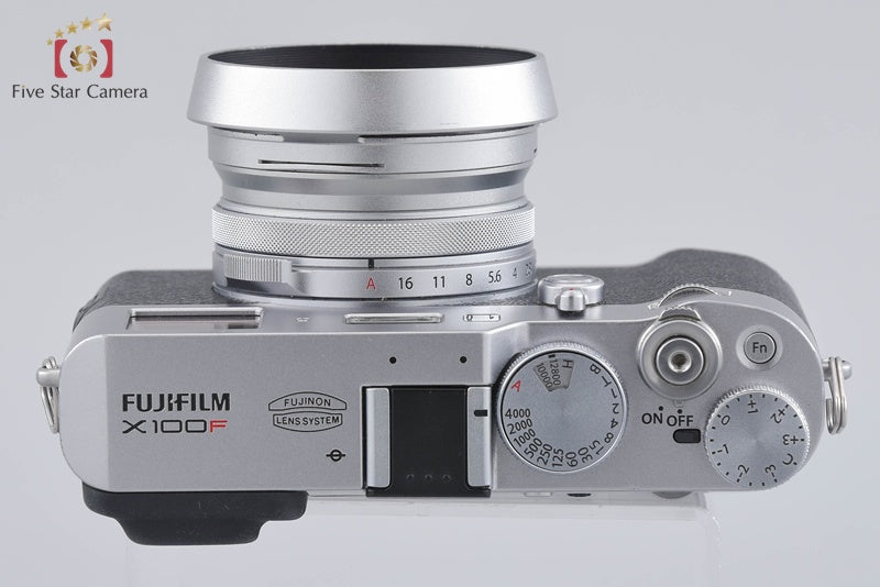 中古】FUJIFILM 富士フイルム X100F シルバー コンパクトデジタル