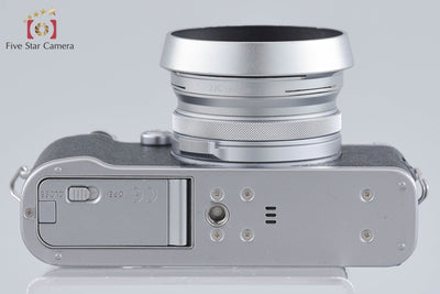 【中古】FUJIFILM 富士フイルム X100F シルバー コンパクトデジタルカメラ 元箱付き