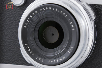 【中古】FUJIFILM 富士フイルム X100F シルバー コンパクトデジタルカメラ 元箱付き
