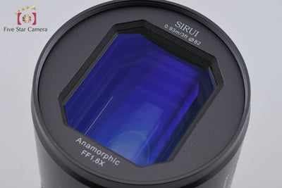 【中古】SIRUI シルイ 100mm T/2.9 Anamorphic FF1.6x ソニーEマウント用 元箱付き