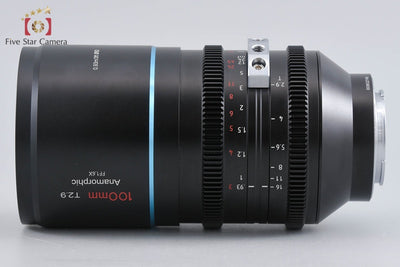 【中古】SIRUI シルイ 100mm T/2.9 Anamorphic FF1.6x ソニーEマウント用 元箱付き