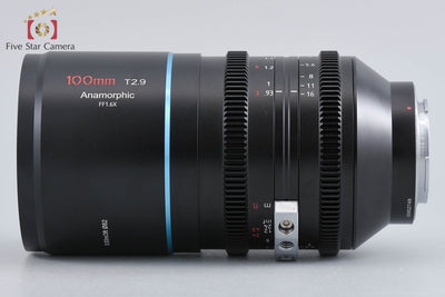 【中古】SIRUI シルイ 100mm T/2.9 Anamorphic FF1.6x ソニーEマウント用 元箱付き