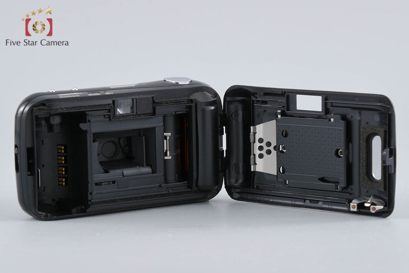 中古】OLYMPUS オリンパス μ[mju:] ブラック コンパクトフィルムカメラ