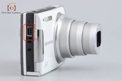 【中古】OLYMPUS オリンパス μ 1060 ホワイト コンパクトデジタルカメラ
