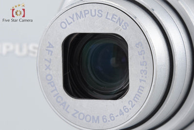 【中古】OLYMPUS オリンパス μ 1060 ホワイト コンパクトデジタルカメラ
