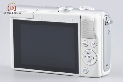 【中古】Canon キヤノン EOS M100 EF-M 15-45 IS STM レンズキット ホワイト