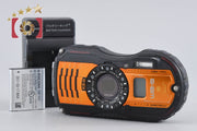 【中古】RICOH リコー PENTAX ペンタックス WG-5 GPS オレンジ 防水デジタルカメラ