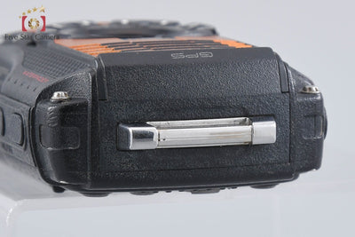 【中古】RICOH リコー PENTAX ペンタックス WG-5 GPS オレンジ 防水デジタルカメラ