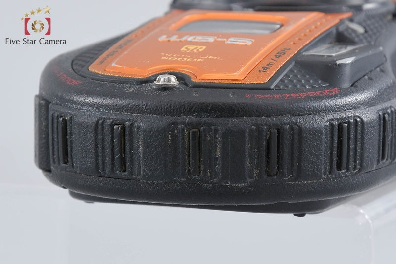 中古】RICOH リコー PENTAX ペンタックス WG-5 GPS オレンジ 防水