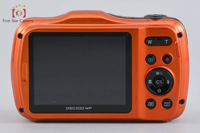 【中古】Kenko ケンコー DSC200WP 防水コンパクトデジタルカメラ