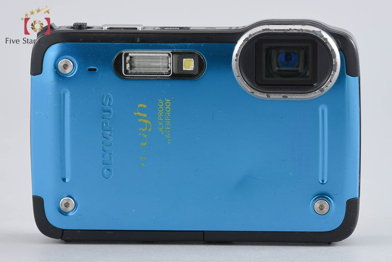 中古】OLYMPUS オリンパス TOUGH TG-620 ブルー コンパクトデジタル