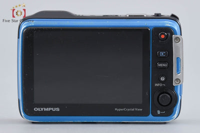 【中古】OLYMPUS オリンパス TOUGH TG-620 ブルー コンパクトデジタルカメラ シャッター回数僅少