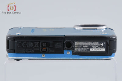 【中古】OLYMPUS オリンパス TOUGH TG-620 ブルー コンパクトデジタルカメラ シャッター回数僅少