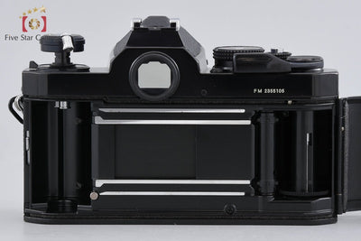 【中古】Nikon ニコン FM 中期 ブラック フィルム一眼レフカメラ