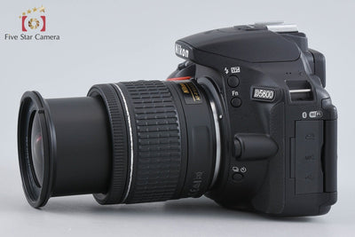【中古】Nikon ニコン D5600 18-55 VR レンズキット