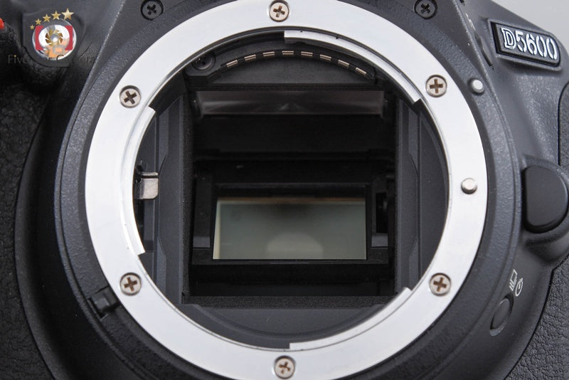 中古】Nikon ニコン D5600 18-55 VR レンズキット – Five Star Camera