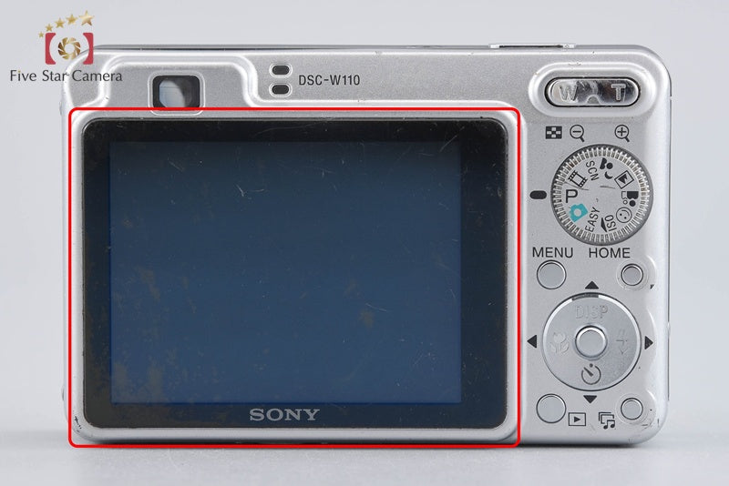 中古】SONY ソニー Cyber-Shot DSC-W110 シルバー デジタルスチル